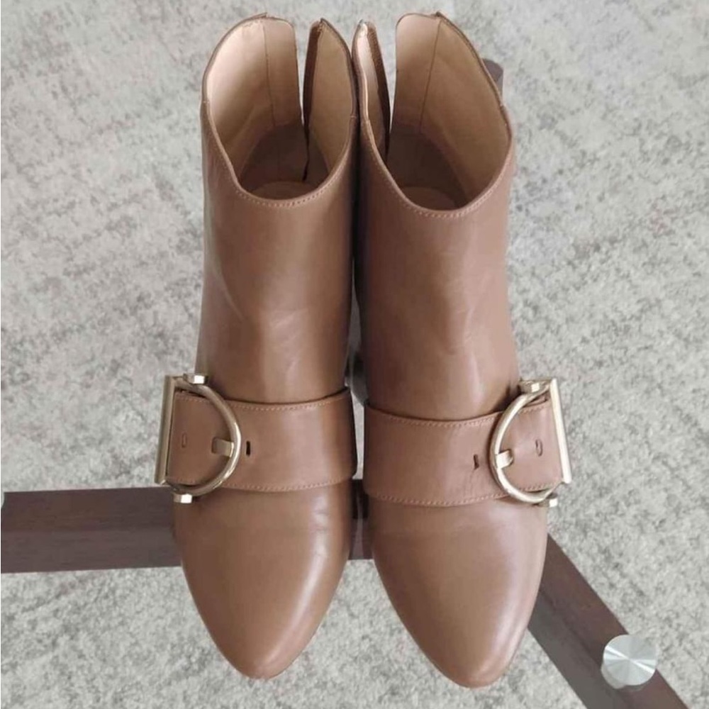 Nine West Leather Booties Size 7
